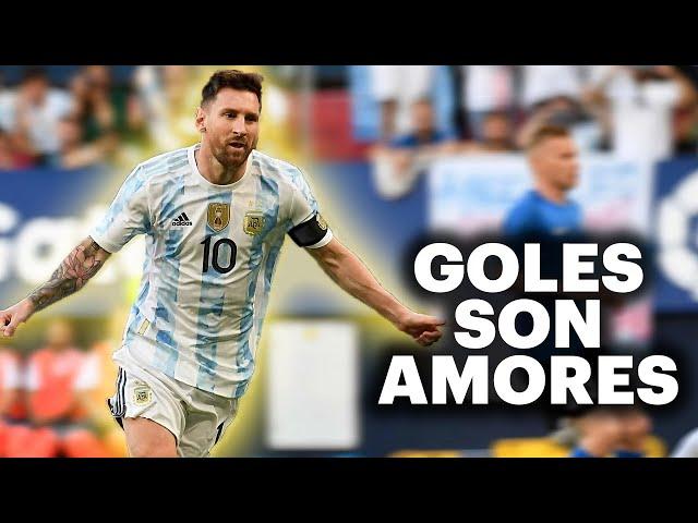 LOS MEJORES 35 GOLES DE LIONEL MESSI EN LA SELECCIÓN ARGENTINA  EL MEJOR DEL MUNDO Y SU MAGIA 