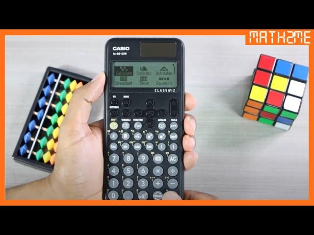 10 cosas que no sabías de tu calculadora | Casio Fx - 991 cw