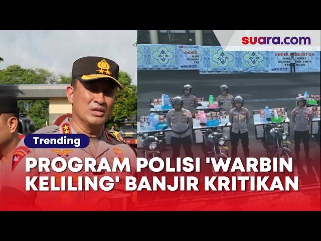 Klaim Serap Aspirasi Warga, Program Polisi 'Warbin Keliling' Banjir Kritikan: Saingan Starling?