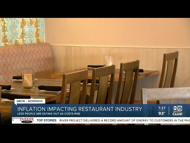 Inflation's impact on the Valley restaurant industry