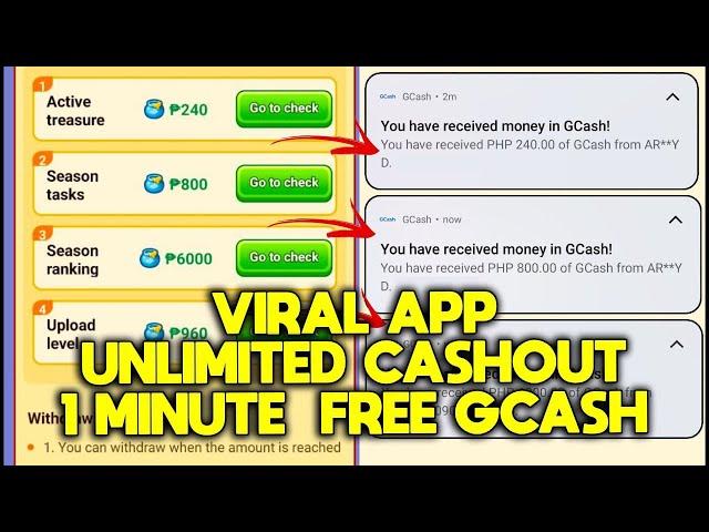 LOG-IN KA LANG, PAYOUT AGAD!VIRAL FREE EARNING APP NGAYON NA MAY FREE GCASH! LOW GO APP