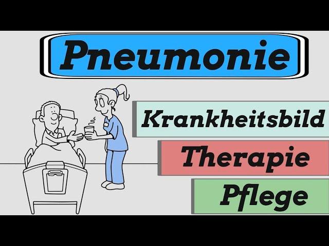 Pneumonie - Krankheitsbild, Therapie und Pflege