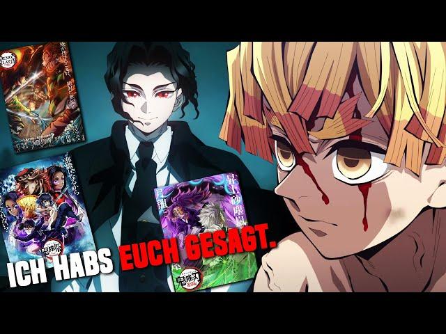 ICH HABS EUCH JA GESAGT: DEMON SLAYER BEKOMMT 3 FILME & ENDET WAHRSCHEINLICH 2028/2029...