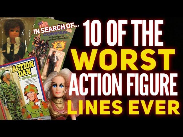 10 of the Worst Action Figure Lines Ever (In Search of…)