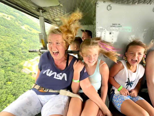 Wild Huey helicopter ride!!  Dayton Air Show 2024