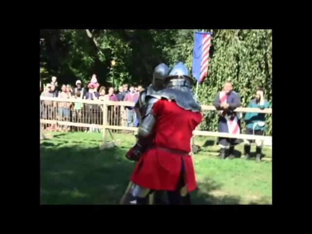 ACL-USA Knights at Fort Tryon Park-Longsword Fight-Sir Dave Olsen vs. Mark Schrader