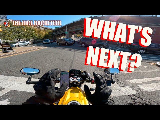 The Future Of The Rice Rocketeer Motovlog | Triumph Street Triple RS Ride To NYC | RR VLOG 60