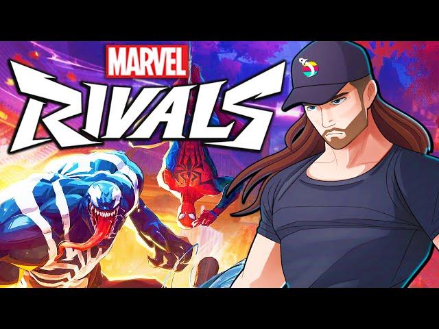 Playing the NEW "Marvel Rivals" Game for the first time!