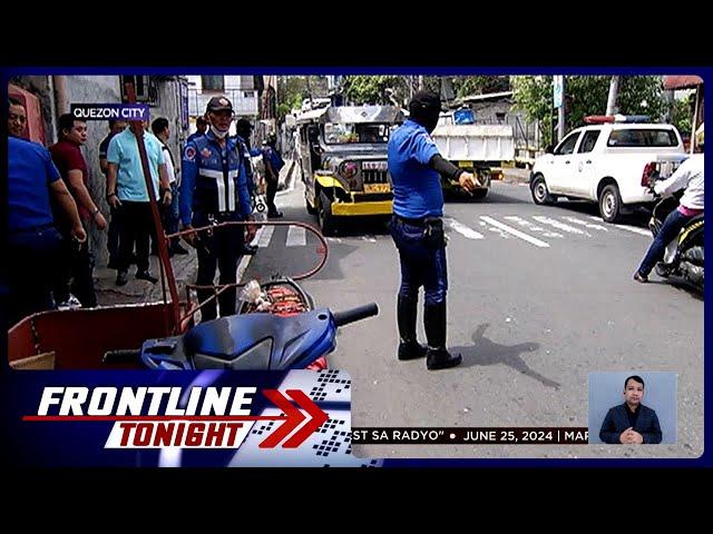 Ilang motorista at MMDA, nagkainitan sa clearing operation | Frontline Tonight