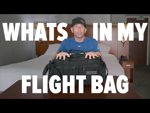 Whats in my flight bag???