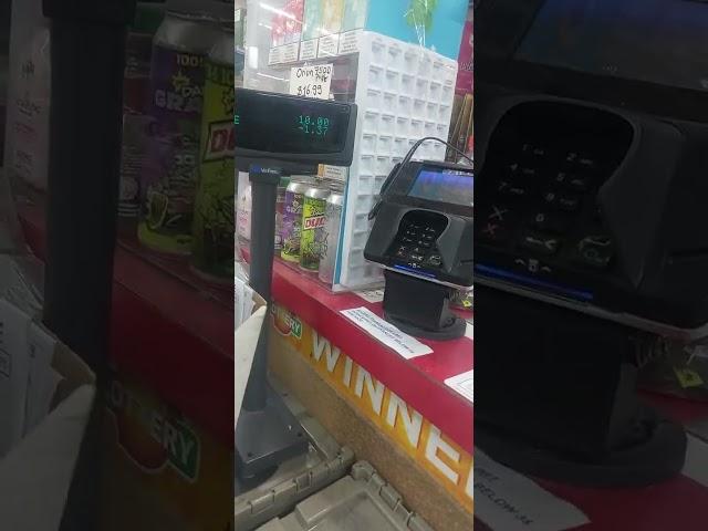 Cashier Is Amazed & Rattled By The Bulge 