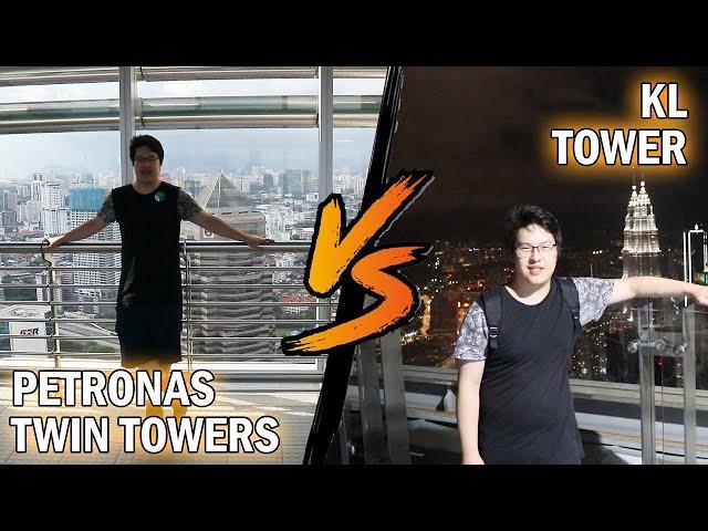 Petronas Twin Towers Versus KL Tower | Which Tower Is Better? | VLOG 011