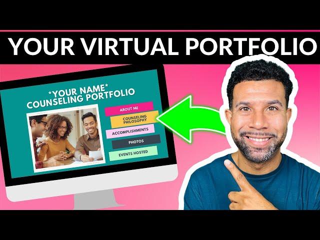 How to Edit Your Virtual Portfolio Template