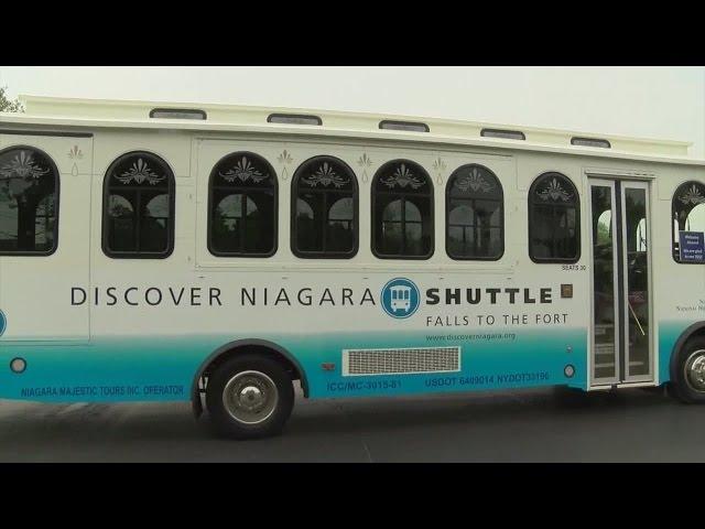 Discover Niagara Shuttle service provides free transportation for locals and tourists