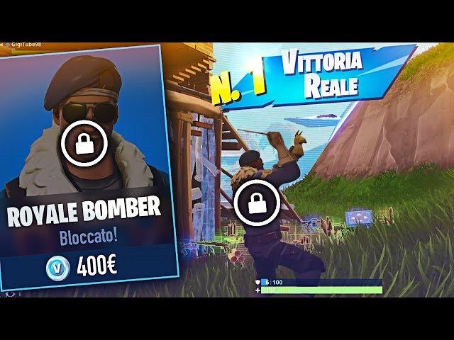 VINCERE con una SKIN da 400€! Fortnite Battle Royale ITA!