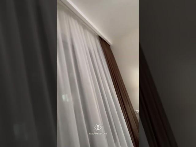 Упали шторы на окно, закрыв от мира Всё… #шторыназаказ #портьерыназаказ #тюль