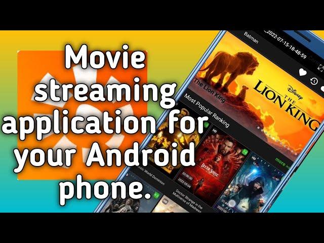 movie streaming application for your Android phone @BoszDenz