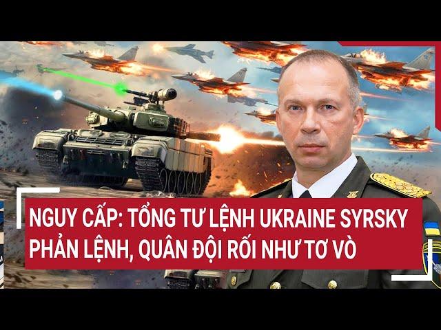 Today's issue: Critical: Ukrainian Commander-in-Chief Syrsky disobeys orders, army in chaos