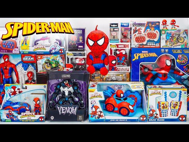 Spider-man VS Iron Man Toys Collection Unboxing Review-Spidey and His Amazing Friends Review
