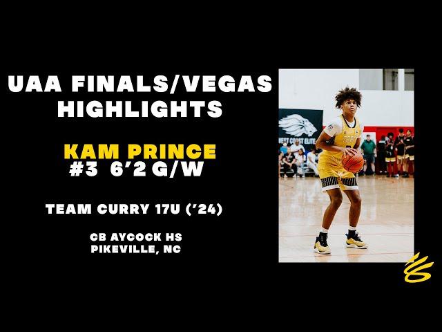 Kam Prince COMPLETE Team Curry Highlights: UAA Finals & Vegas
