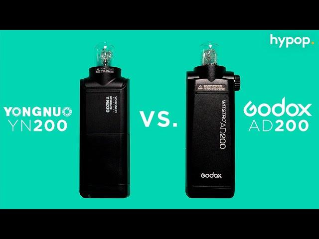 Yongnuo YN200 Speedlite Kit v. Godox AD200 Unboxing, Review & Comparison