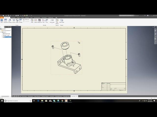 CAD 201 Exploded View