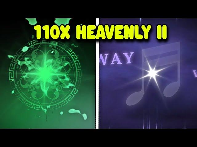 I Used 110 Heavenly Potions And Got 12 GLOBALS In Roblox Sol's RNG!