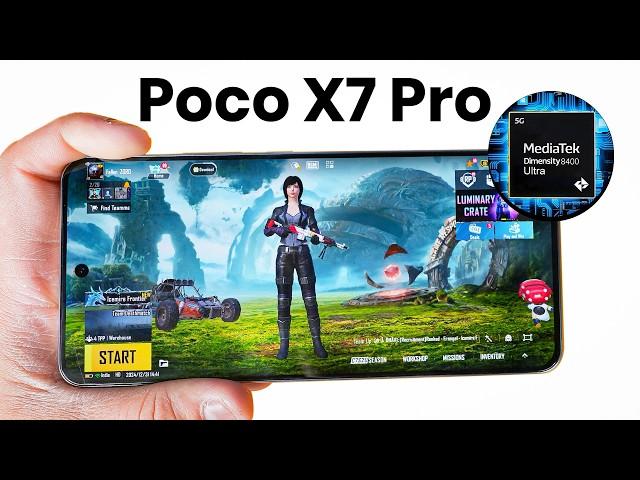 Poco X7 Pro - BGMI Test | BGMI 3.5 Update