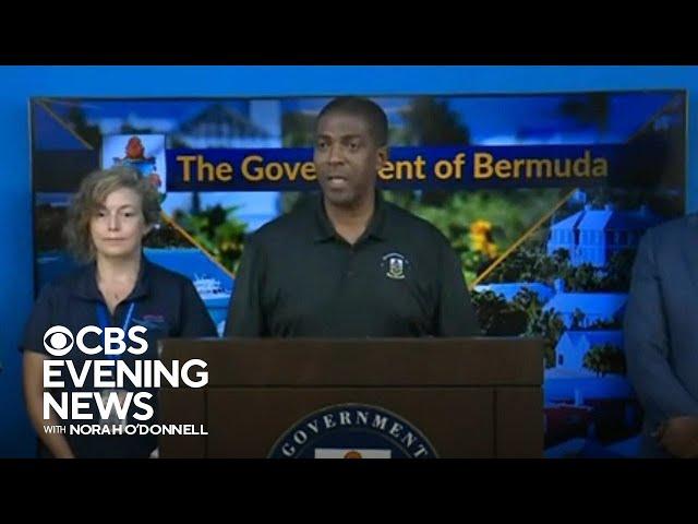 Bermuda braces for Hurricane Ernesto's arrival