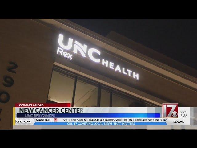 UNC REX's massive new cancer center opens Tuesday