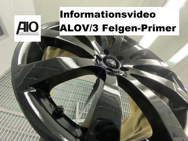 ALOV/3 Primer INFOVIDEO Felgenprimer Lackprimer Felgengrundierung AIO Felgenreparatur Center