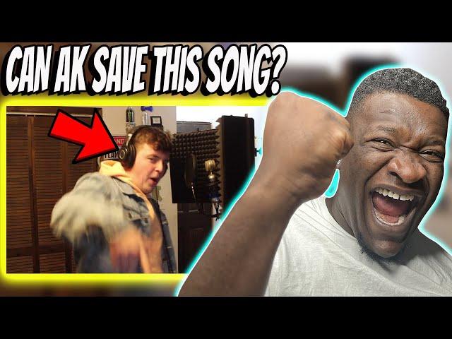 THE NEXT HARRY MACK? | IAmTheRealAk- GUCCI GANG (REMIX) REACTION