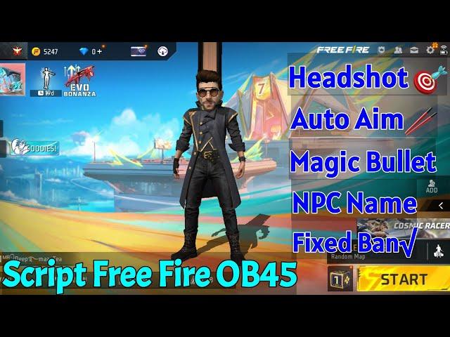 Script Hack Free Fire 1.105.9 AimBot HS AutoAim Magic Bullets NPC Location | AVGaming