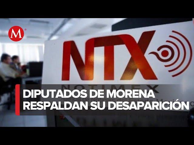 Comisión en San Lázaro aprueba extinción de Notimex; agencia de noticias