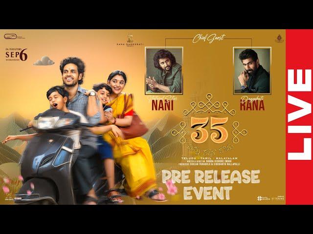 35 Chinna Katha Kaadu Pre-Release Event LIVE | Nivetha Thomas | Vishwadev | Rana | YouWe Media