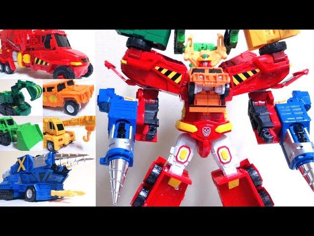 【Hello Carbot】Hyper Buildian 6-in-1 Transforming Toy Robot wotafa's review