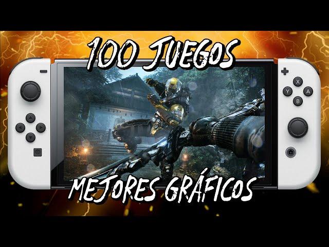 Los 100 JUEGOS de SWITCH con MEJORES GRÁFICOS en la Historia (Recopilatorio)