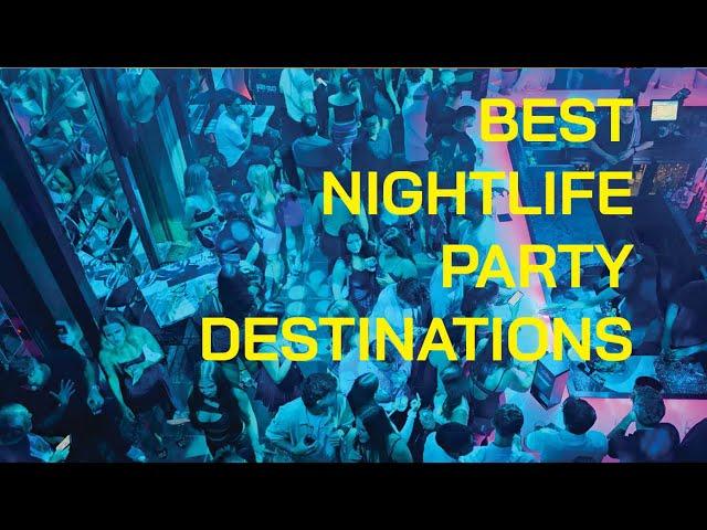 BEST VACATION PARTY DESTINATIONS #4ktour