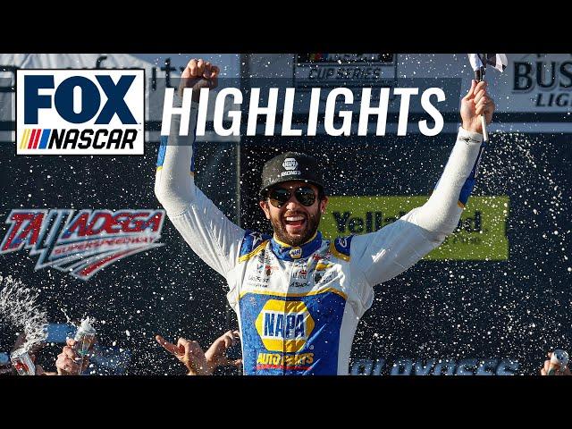 Chase Elliott wins in a wild finish at Talladega | NASCAR ON FOX HIGHLIGHTS