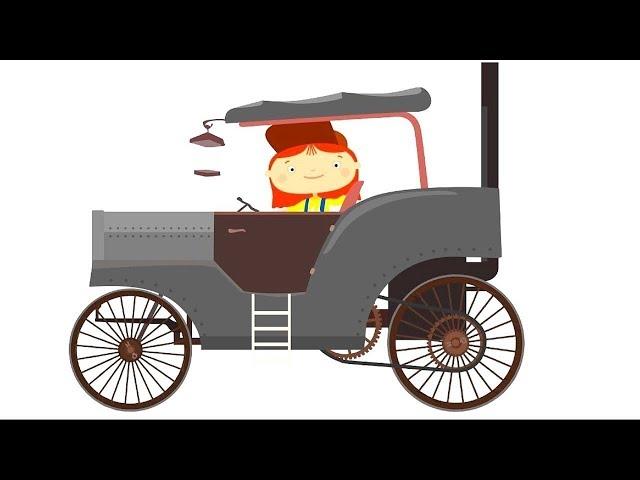 Doctor McWheelie - Baby cartoon. A time machine. Kids' vehicles.