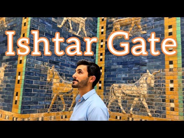 #AkerCC  An Iraqi visiting Ishtar Gate of Babylon in Berlin 