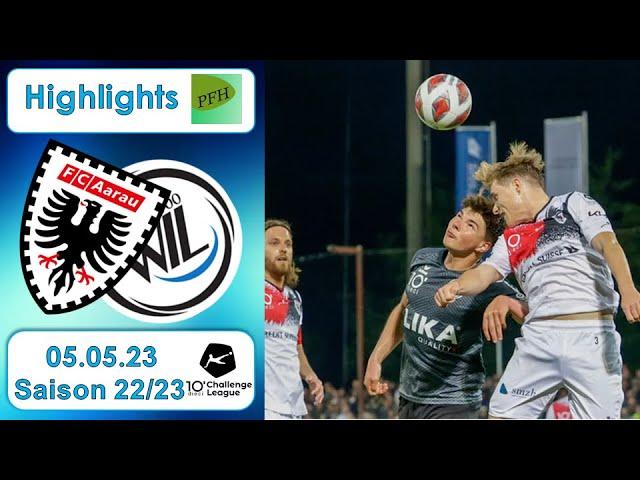 Highlights: FC Aarau vs FC Wil (05.05.2023)