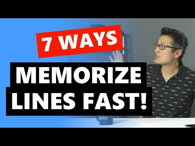 7 Easy Ways to Memorize Lines for Your Acting Audition | How to Read a Script and Memorize it FAST