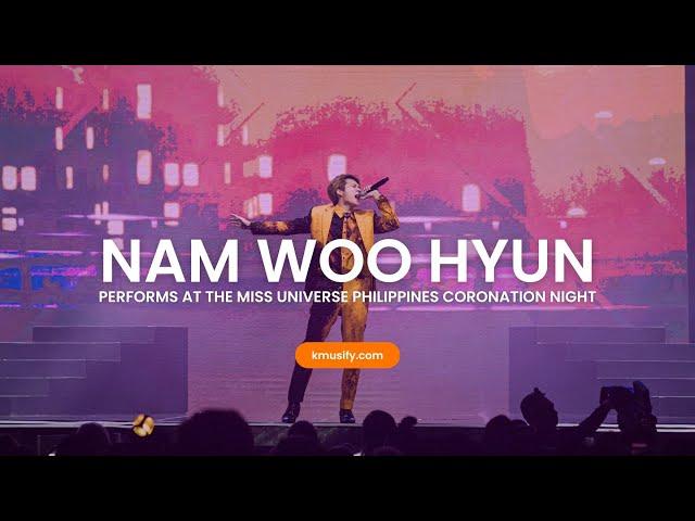 [Kmusify] 230513 Nam Woo Hyun 남우현 performs at #MissUniverse Philippines Coronation Night