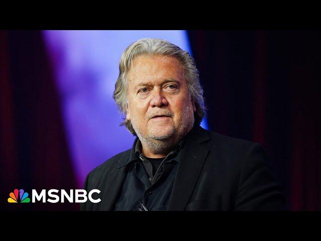 Steve Bannon begs House GOP to bail him out