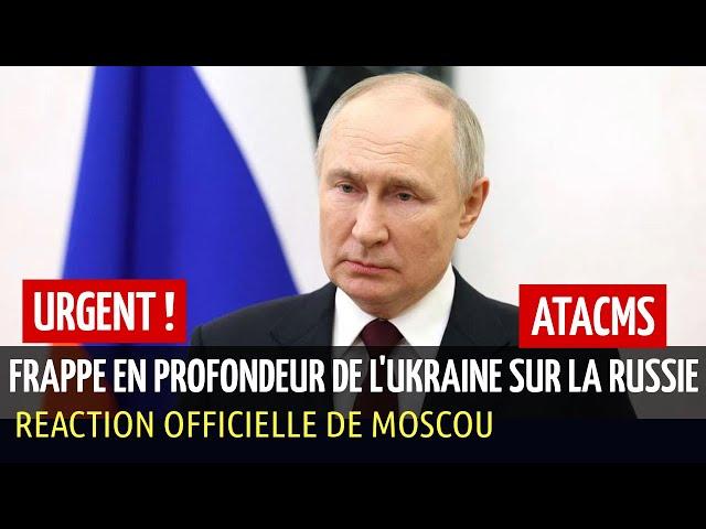 Première réaction officielle de Moscou à la frappe de missiles  #ATACMS sur la région de  #Briansk