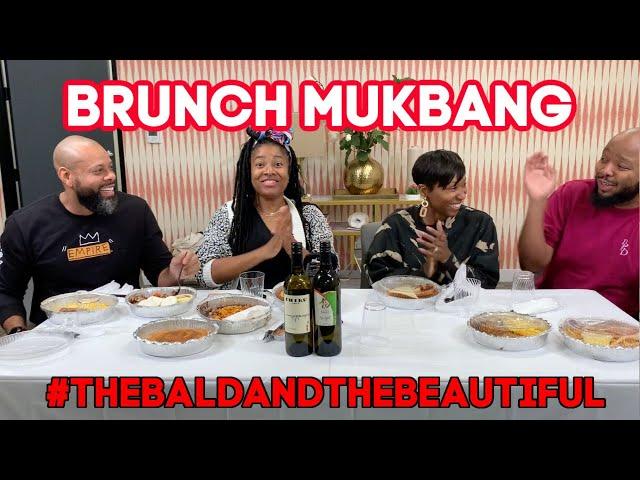 Anti-Valentine's Day: Brunch Mukbang | #thebaldandthebeautiful | That Chick Angel TV