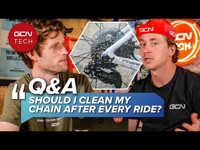 Chain Cleaning, Tube Sizes & Frame Compatibility | GCN Tech Clinic