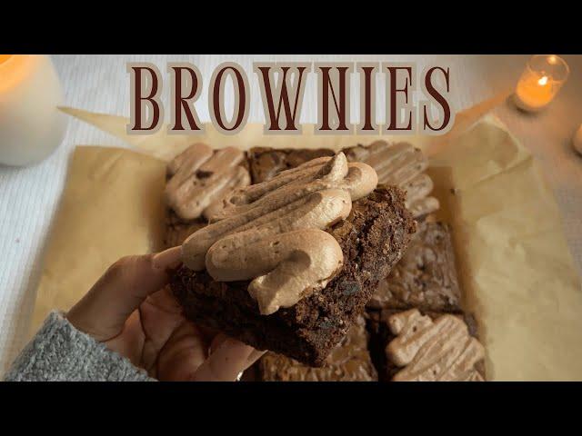 Soft Chewy Brownies  Bake With Me