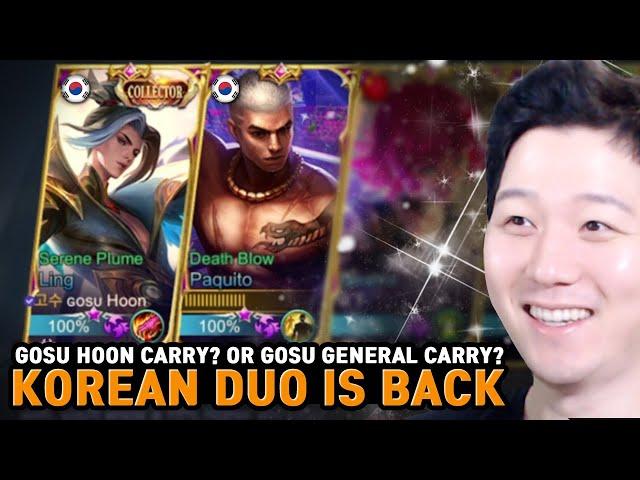 Funny two Koreans' Mythical Glory duo performance | Mobile Legends